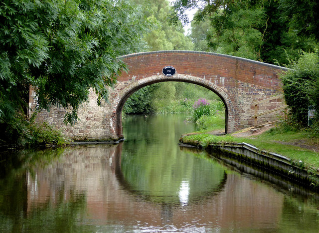 Otherton Lane Bridge south of Penkridge, Staffordshire