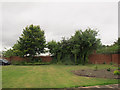 All Saints church, Leeds: church garden