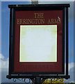 NY9868 : Faded sign for the Errington Arms, Stagshaw by JThomas