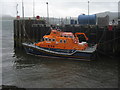 NL6698 : The Barra lifeboat at its mooring by M J Richardson