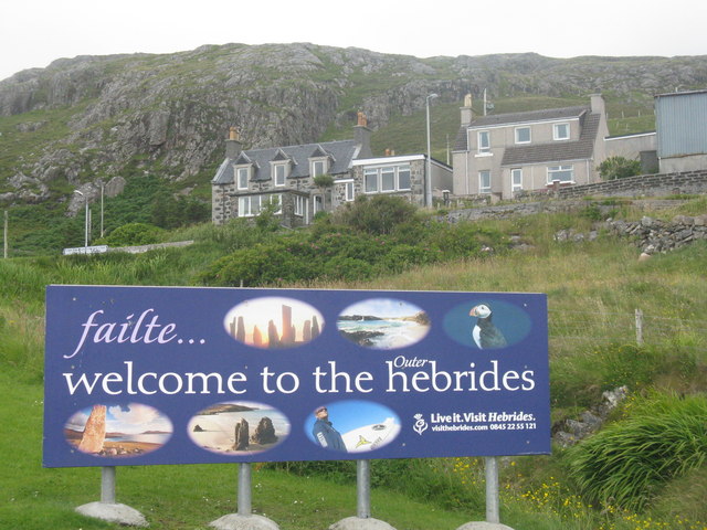 A welcome to the Outer Hebrides