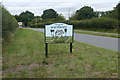 SK6889 : Mattersey Thorpe village boundary sign by Graham Hogg