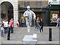 Painted figure in Covent Garden