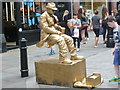 Painted figure in Covent Garden