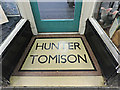 Hunter Tomison floor sign