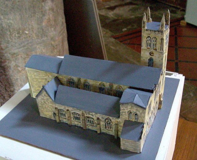 A model church at Bourne, Lincolnshire
