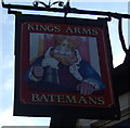 Sign for the Kings Arms, Norwich