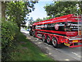 Fuel tanker in Clarbeston Road, Pembrokeshire