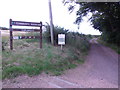 Track to Cuplahills Community Woodland