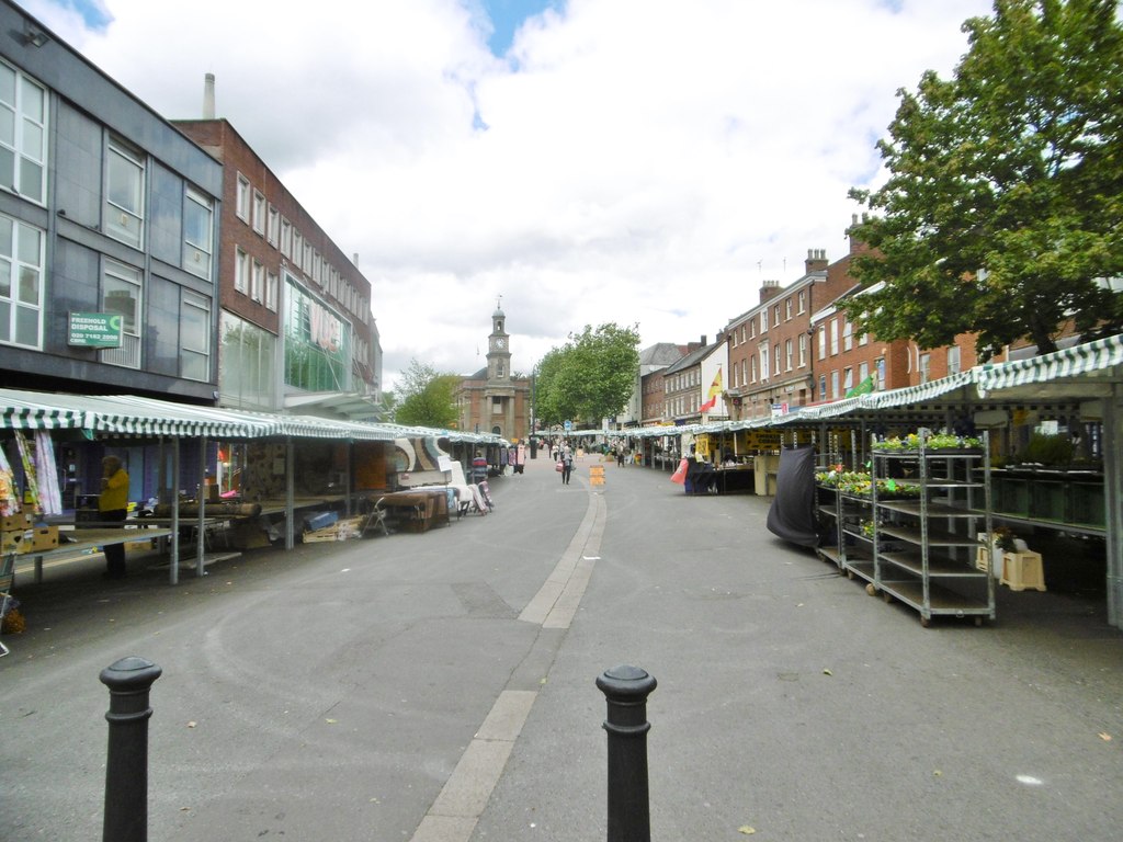 newcastle-under-lyme-market-stalls-mike-faherty-geograph-britain