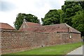 The wall of Manor House farm