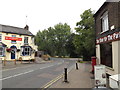 TL1414 : B652 Station Road & The Amble Inn Public House by Geographer