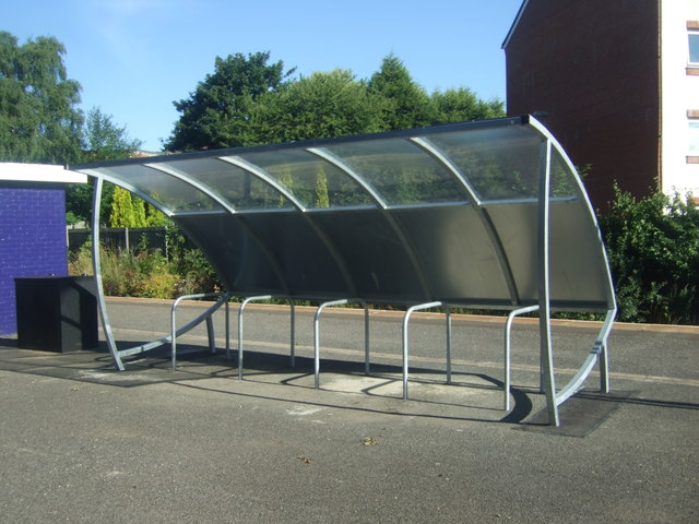 Cycle parking and shelter, Dunston Railway Station