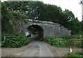 Disused railway bridge south of Chollerton