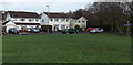 Houses in the SE corner of Home Farm Crescent, Caerleon