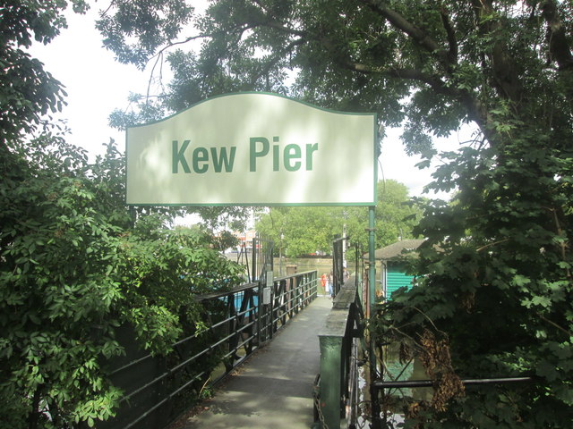 Entrance to Kew Pier