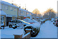 SP9111 : Sunset and Snow in Buckingham Road, Tring by Chris Reynolds