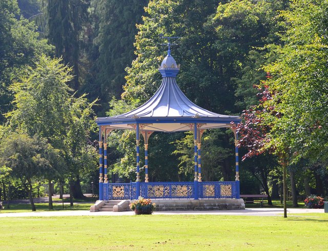 Bandstand in Wilton Lodge Park, Hawick