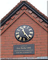 Plaque on Morton Lane, Beverley