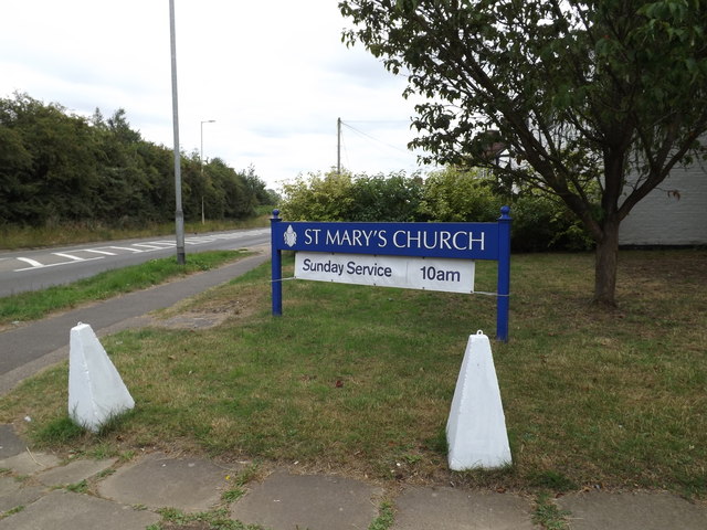 St.Mary's Church sign