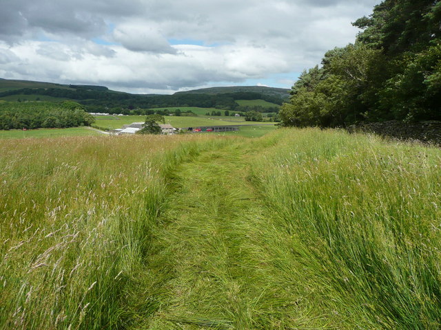 Footpath to Clapham via Crina Bottom Farm