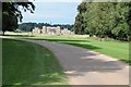 TF8842 : View to Holkham Hall by Philip Halling