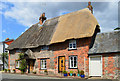 Thatched cottages, Hurstbourne Tarrant, Hampshire