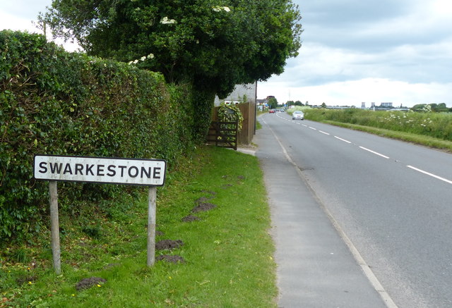 Swarkestone Road in Swarkestone