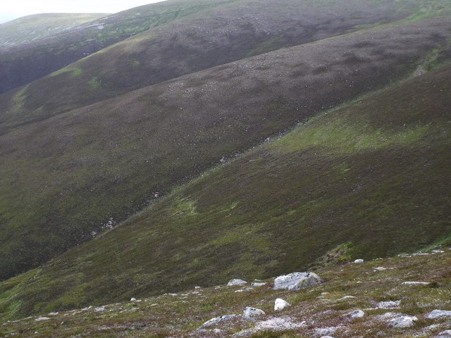 View across Coire Gorm above Glenfeshie