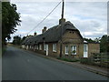 Thatched cottages, Little Barford