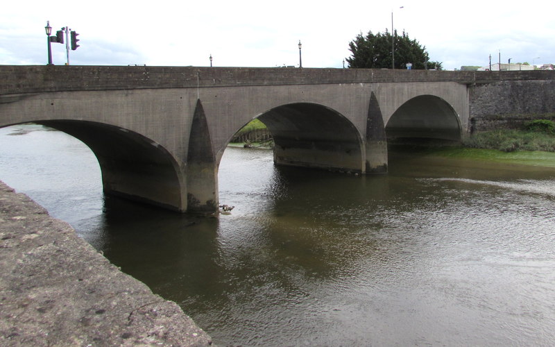 West Side Of Carmarthen Bridge,... © Jaggery Cc-by-sa/2.0 :: Geograph ...