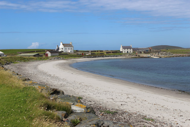 The Beach at Melby © Des Blenkinsopp :: Geograph Britain and Ireland