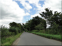 TM2549 : Manor Road between Woodbridge and Hasketon by Adrian S Pye