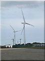 TM3979 : Wind Turbines at Upper Holton Wind & Solar Farm by Geographer