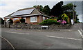 Solar panels on a Bro Waldo bungalow, Clunderwen