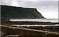 Rocks outside Gardenstown Harbour