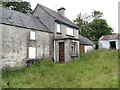 Boarded up farmstead on the Sandbank Road south of Leitrim Lodge