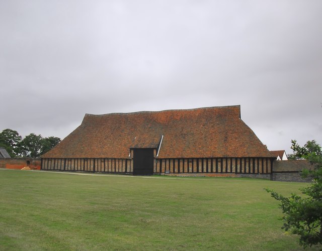 The Wheat Barn, Cressing Temple (2): from the north