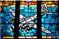 USAAF memorial window, Grafton Underwood church