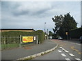 The entrance to Costains Farm School on Jail Lane