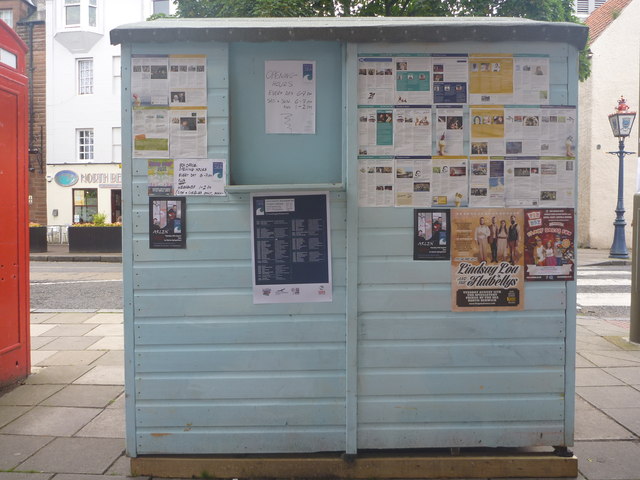 East Lothian Townscape : Fringe By The Sea Box Office, North Berwick