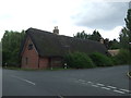 Thatched cottage on Blunham Road