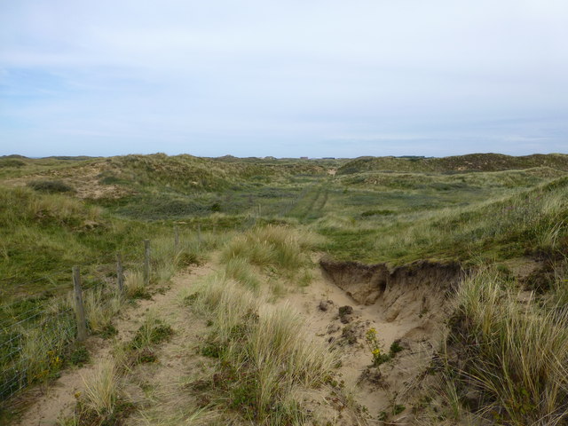 Slacks between dunes on Ainsdale Nature Reserve