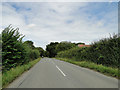 Approach to the A12 slip-road at Capelrig