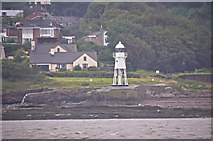 ST4476 : North Somerset : Blacknore Point Lighthouse by Lewis Clarke