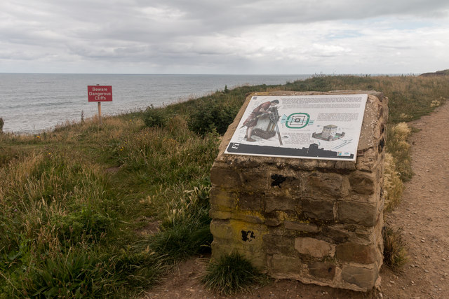 Site of Roman Fort, Filey Brigg,... © Christine Matthews :: Geograph ...