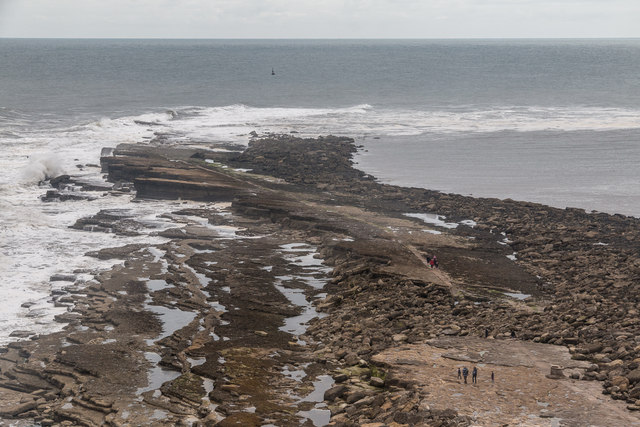 Spittal Rocks, Filey Brigg, Yorkshire © Christine Matthews cc-by-sa/2.0 ...