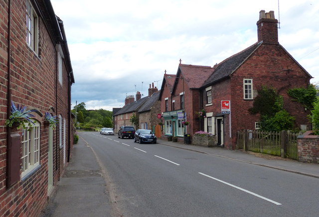 The Main Street in Ticknall © Mat Fascione cc-by-sa/2.0 :: Geograph ...