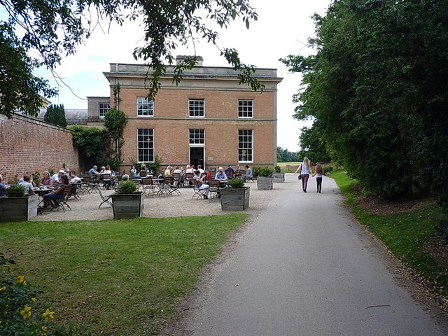 Cafe in the west wing of Attingham House