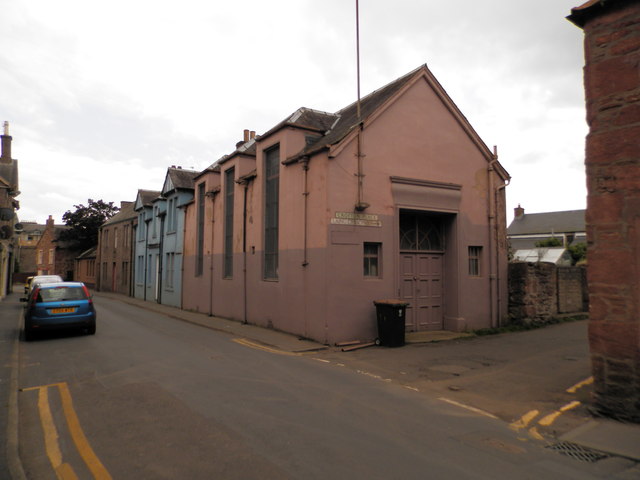 Former drill hall in Coupar Angus
